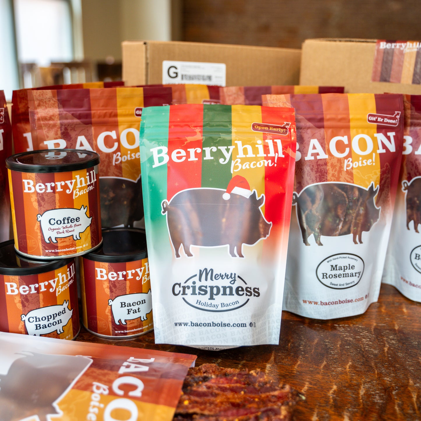 Merry Crispness Bacon