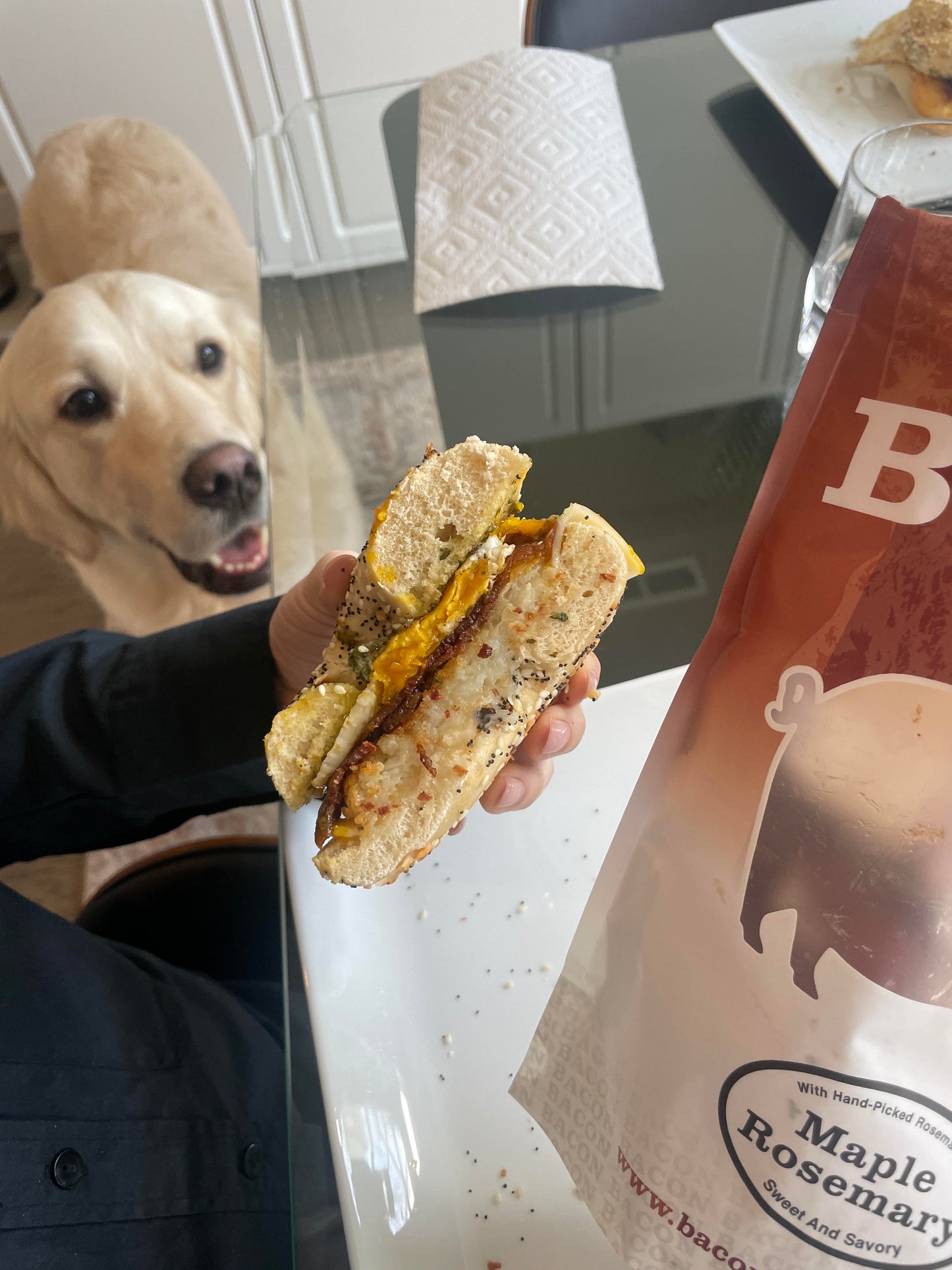 BACON Dog Biscuits