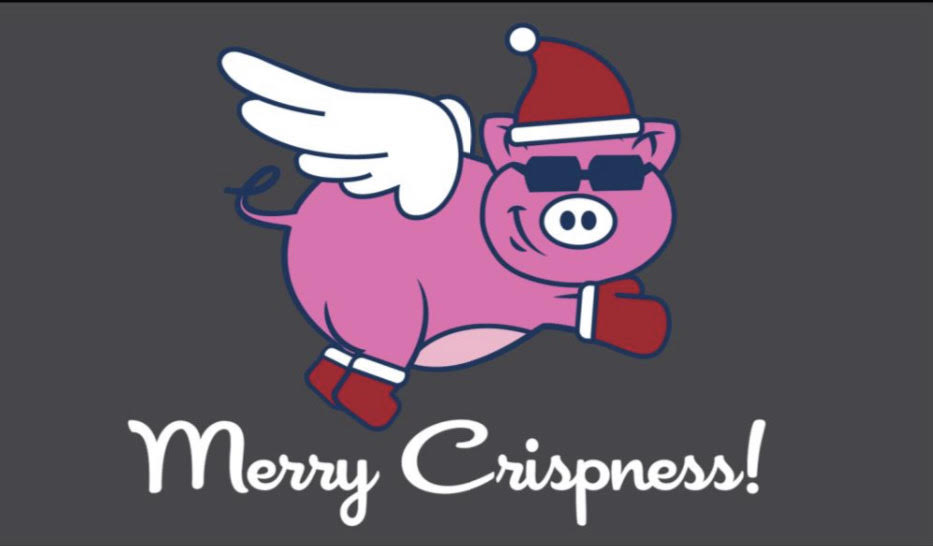 Merry Crispness T-Shirt - BACON Boise